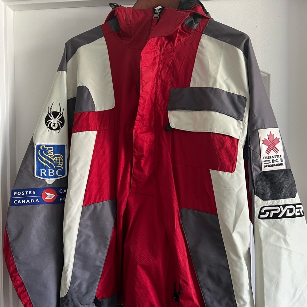 Vintage Spyder Canada Olympic Team Winter Jacket